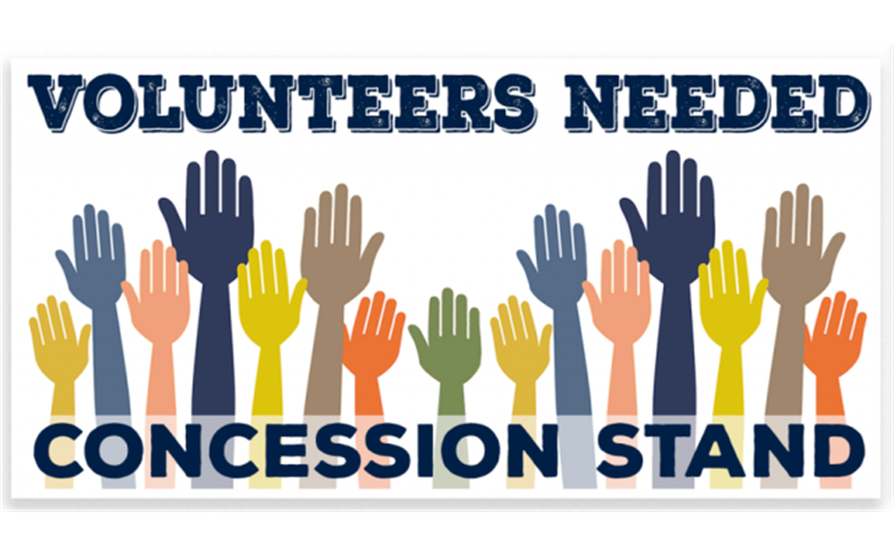 Concession Stand Volunteers Needed