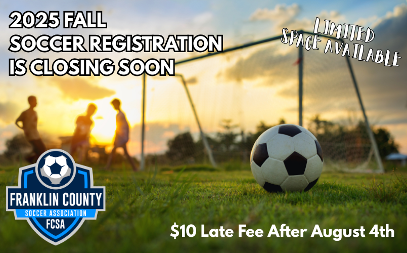 Fall 2025 Sign Ups Closing Soon