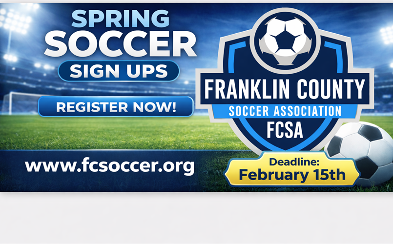 Spring Soccer Signs Ups Now Open!