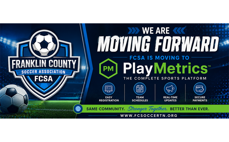 FCSA is moving to Playmetrics